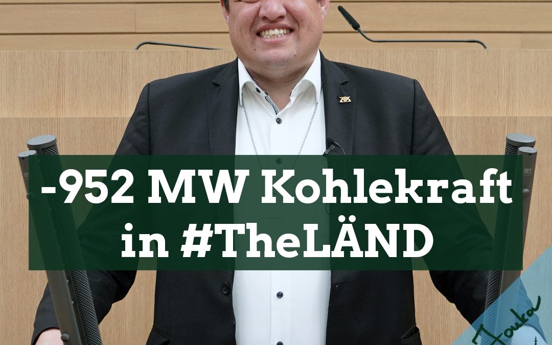 -952 MW Kohlekraft in #TheLÄND