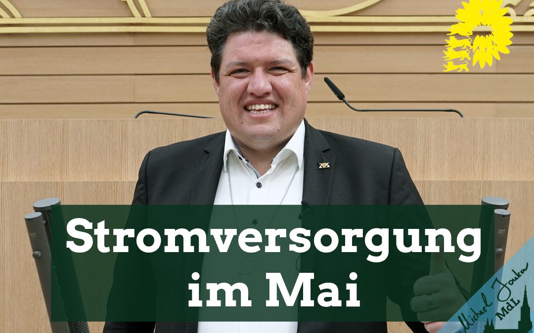 Stromversorgung im Mai