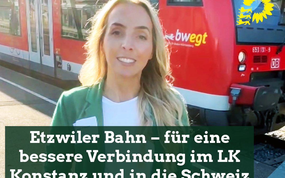 Warum die #Reaktivierung der Etzwiler Bahn eine große Chance ist – eine Erläuterung der Abgeordneten Saskia Frank nach eine Fahrt über diese Strecke.