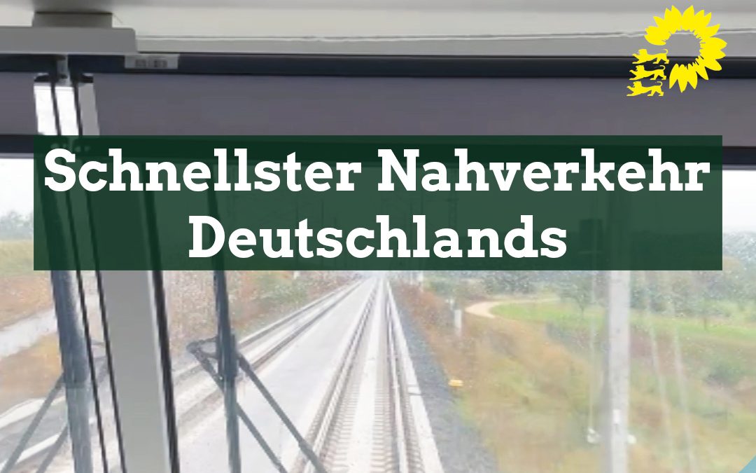 Schnellster Nahverkehr Deutschlands!