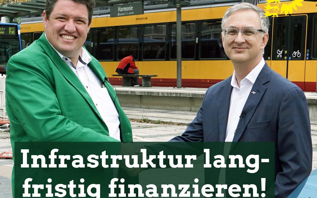 Infrastruktur langfristig finanzieren! – im Gespräch mit dem Zuständigen der AVG