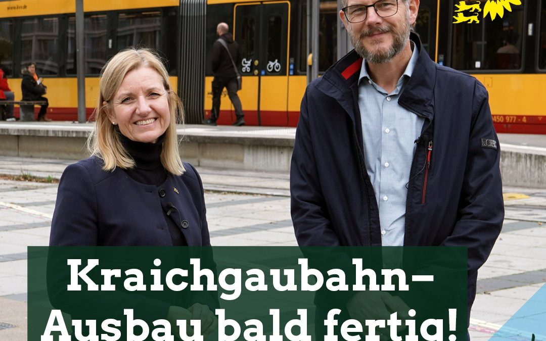 Kraichgaubahn–Ausbau bald fertig! (Heilbronn-Eppingen-Karlsruhe). Gesamtprojektleiter Florian Czerny erklärt.