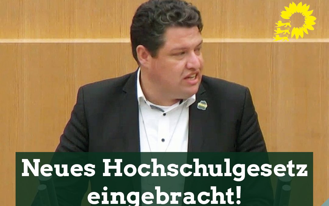 Neues Hochschulgesetz eingebracht! Grundlage für die Zukunft.